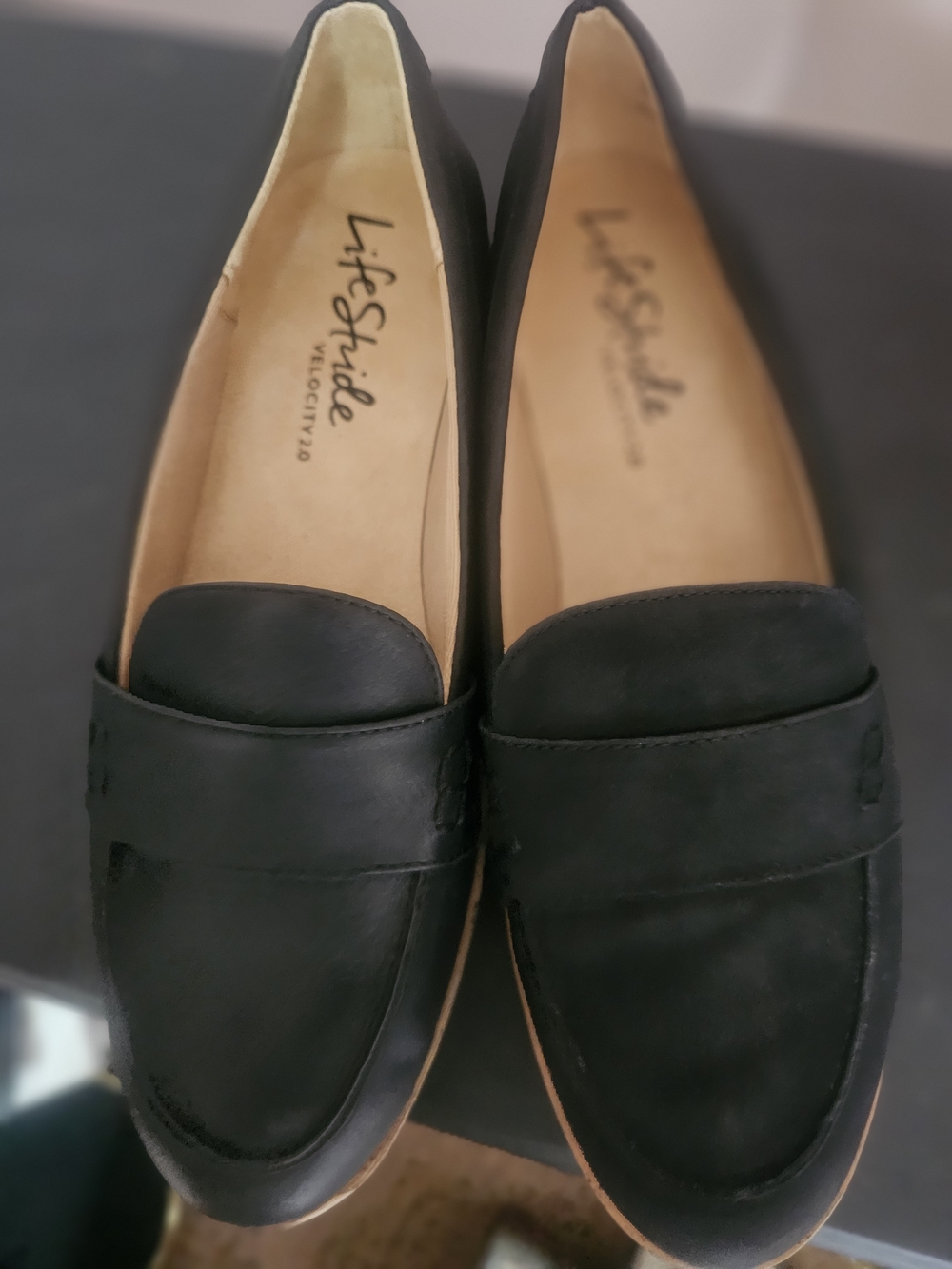NWOT Lifestride Velocity 2.0 Black Slip on Loafers Size 8 - Picture 4 of 6